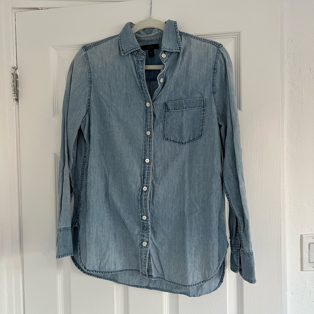 J.Crew denim shirt xs